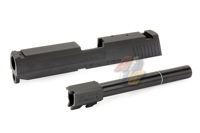 Shooters Design KSC USP .45 Match System 7 CNC Metal Slide & Barrel Set ( BK ) - Click Image to Close