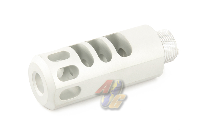--Out of Stock--Shooters Design Compensator Type 2 ( Silver ) - Click Image to Close