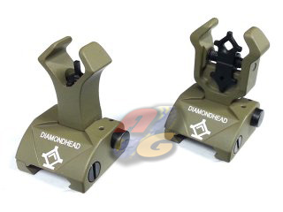 --Out of Stock--Armyforce ZX Front and Rear Sight Set ( TAN )
