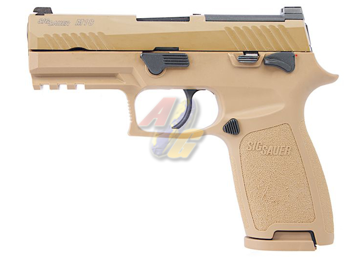 SIG/ VFC P320 M18 GBB Pistol ( Tan/ Licensed by SIG Sauer ) - Click Image to Close
