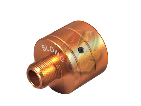 SLONG KSC MP9 Silencer Adaptor ( 14mm-/ Orange Copper ) - Click Image to Close
