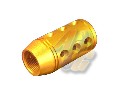 SLONG SL-00-76C Flash Hider ( Golden ) - Click Image to Close
