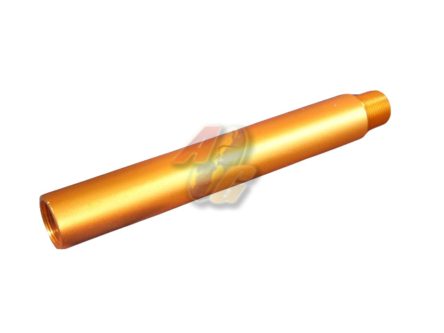 SLONG Aluminum Extension 117mm Outer Barrel ( 14mm-/ Golden ) - Click Image to Close