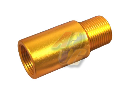 SLONG Aluminum 26mm 14mm+ to14mm- Outer Barrel ( Golden ) - Click Image to Close