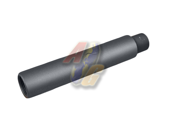 SLONG Aluminum Extension M4 86mm Front Outer Barrel ( 14mm-/ Black ) - Click Image to Close