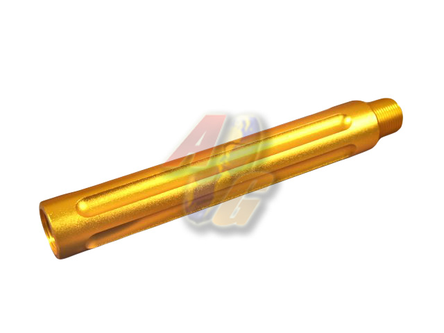 SLONG Aluminum Extension 117mm Outer Barrel Type C ( 14mm-/ Golden ) - Click Image to Close