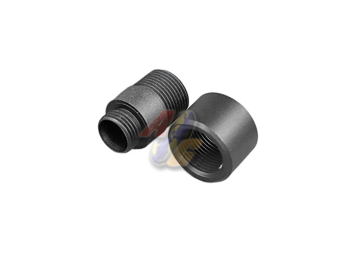 SLONG Aluminum Muzzle Adapter with Thread Protector ( Type A/ BK ) - Click Image to Close