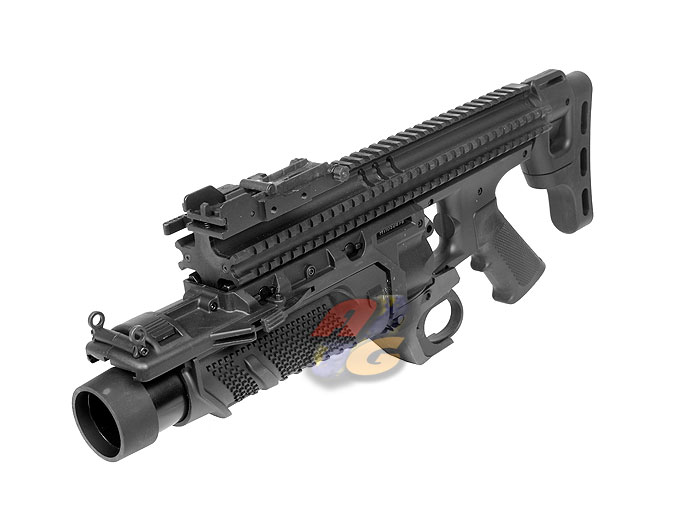 --Out of Stock--Asia Electric Gun MK13 MOD0 Enhanced Grenade Launcher Module w/ Stand Alone (BK) - Click Image to Close