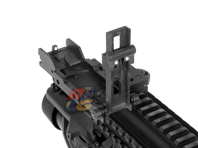 --Out of Stock--Asia Electric Gun MK13 MOD0 Enhanced Grenade Launcher Module w/ Stand Alone (BK) - Click Image to Close