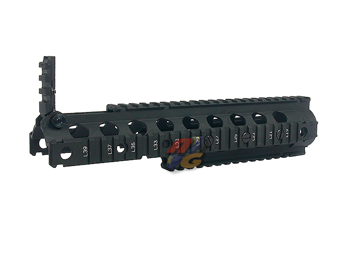 --Out of Stock--Seals AR15 Blaster Rail For M4/ M16 AEG ( BK ) - Click Image to Close