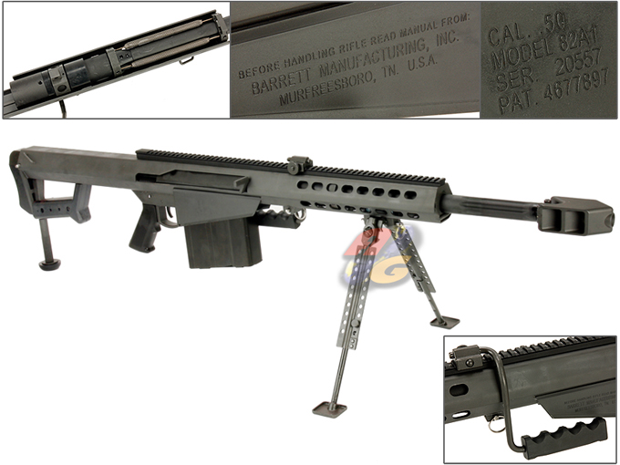 --Out of Stock--SOCOM Gear Barrett M82A1 CQ AEG * - Click Image to Close