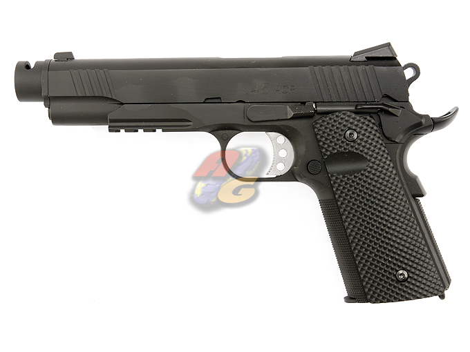 --Out of Stock--SOCOM Gear DoubleStar Combat Pistol (Black Flashider & Extra Ball Type Grip) - Click Image to Close