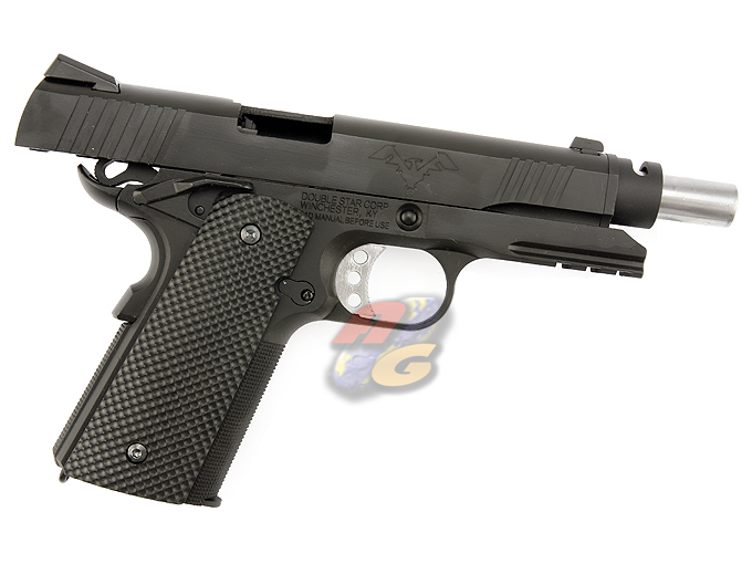 --Out of Stock--SOCOM Gear DoubleStar Combat Pistol (Black Flashider & Extra Ball Type Grip) - Click Image to Close