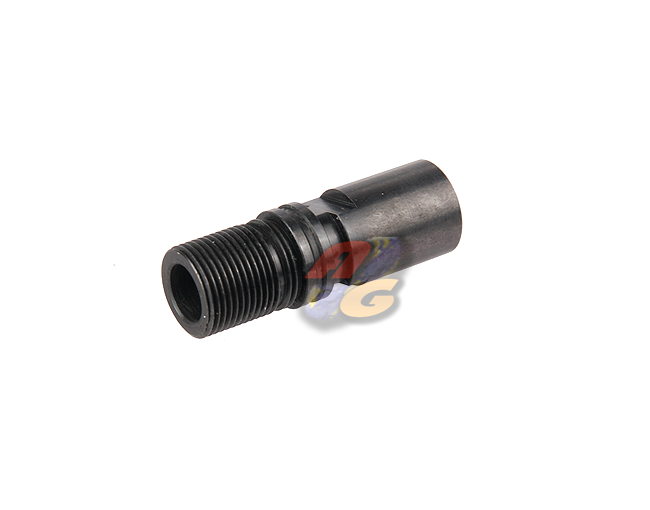--Out of Stock--Tokyo Arms Steel Barrel Adaptor For Tokyo Marui MP7A1 GBB ( 14mm- ) - Click Image to Close