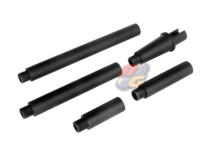 Thunder Airsoft Aluminum M4 Outer Barrel Kit For AEG - Click Image to Close