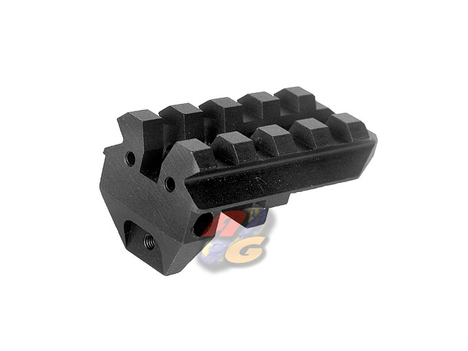 --Out of Stock--Thunder Airsoft Aluminum CNC Sight Rail For Tokyo Marui G17 GBB ( BK ) - Click Image to Close