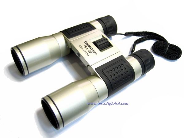 Tasco 16X32 Silver Coated Binocular 62m-1000m - Click Image to Close