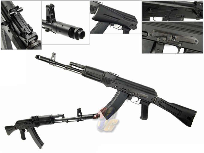 --Out of Stock--E&L AK-74M Full Steel AEG - Click Image to Close