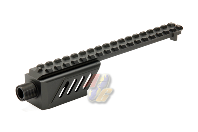 Tokyo Marui G18C AEP Top Rail Slide With Silencer Adapter - Click Image to Close