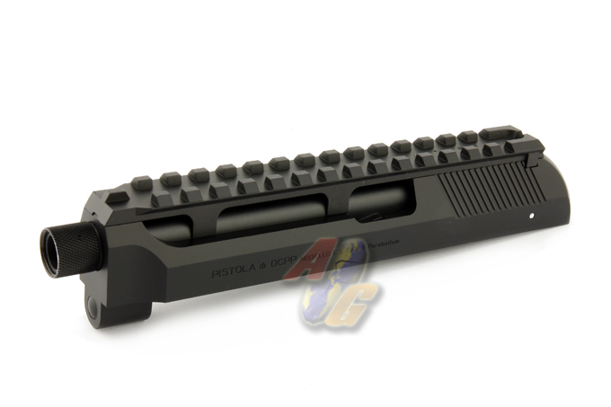 Tokyo Marui M93R AEP Top Rail Slide With Silencer Adapter - Click Image to Close