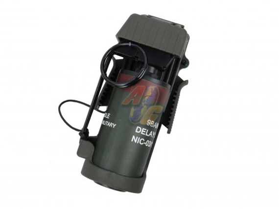 TMC Flashbang Grenade Pouch with Dummy ( OD ) - Click Image to Close