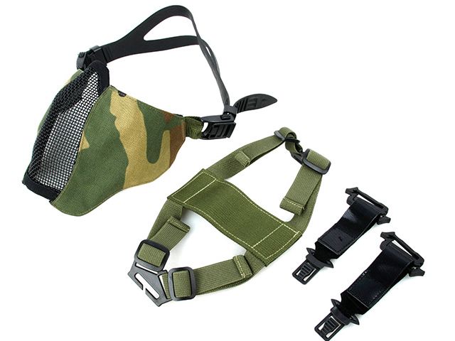 --Out of Stock--TMC PDW Soft Side 2.0 Mesh Mask ( Woodland ) - Click Image to Close