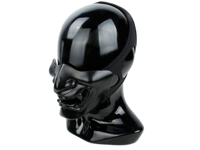 TMC Samurai Mask ( Black ) - Click Image to Close