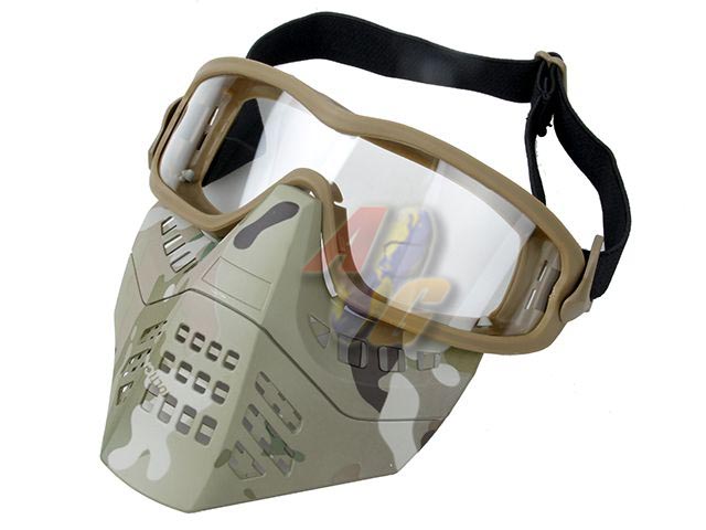 TMC Impact-Rated Goggle with Mask ( Multicam ) - Click Image to Close
