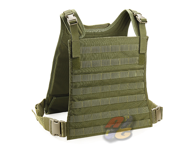 --Out of Stock--TMC MBSS Style Plate Carrier With 7 Pouches (OD) - Click Image to Close
