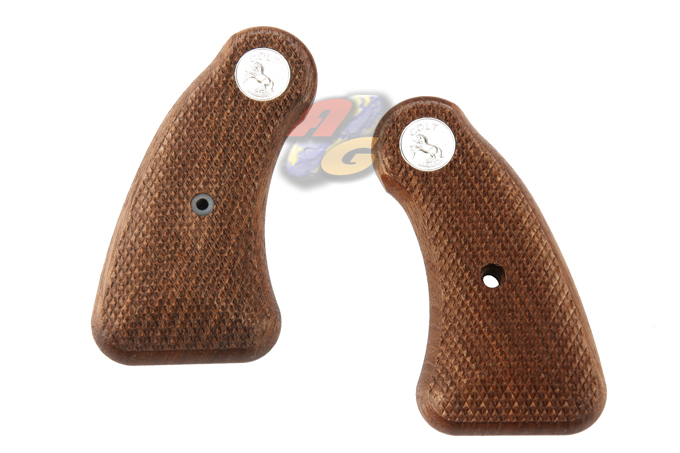 Tanaka Wood Grip For Positive/ Detective - Click Image to Close
