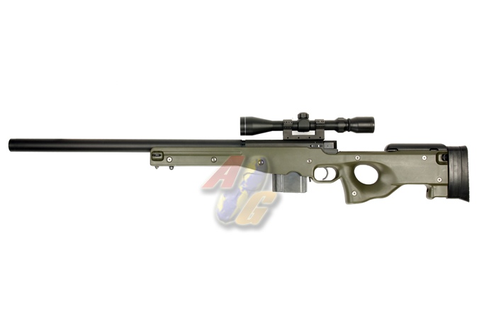 --Out of Stock--Tanaka L96 Coverd Sniper Rifle W/ Scope Set (OD) - Click Image to Close