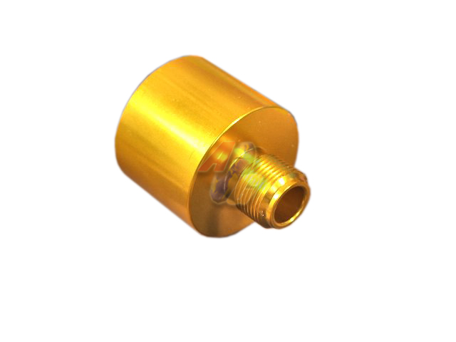 --Out of Stock--T-N.T APS-X KSC MP9 Silencer Adaptor ( Golden/ 14mm CCW ) - Click Image to Close