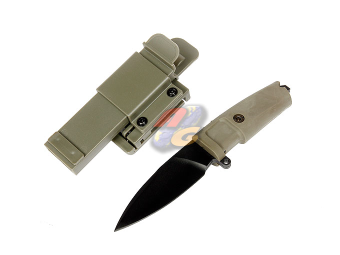 TSC Mad Warrior Shrapnel Desert Warfare Dummy Knife (GD) - Click Image to Close