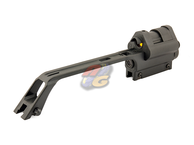 --Out of Stock--UFC G36 Carry Handle With 3.5X Scope & Reflex Red Dot Sight (BK) - Click Image to Close