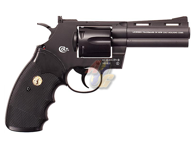 --Out of Stock--Umarex COLT Python 357 4.5mm BB CO2 Revolver ( 4 Inch, Black ) - Click Image to Close