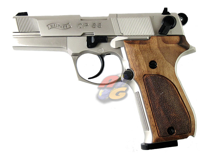 --Out of Stock--Umarex Walther CP88 SV w/ Wood Grip (4.5mm/ CO2) Fixed Slide - Click Image to Close