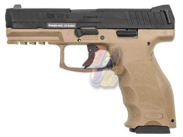 --Out of Stock--Umarex/ VFC H&K VP9 GBB Pistol ( TAN, Asia Edition ) - Click Image to Close