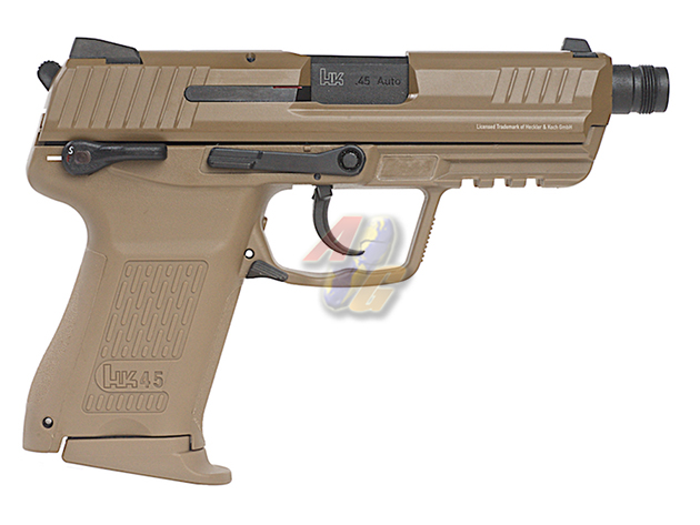 --Out of Stock--Umarex/ VFC HK45 Compact Tactical GBB Pistol ( FDE/ Asia Edition ) - Click Image to Close