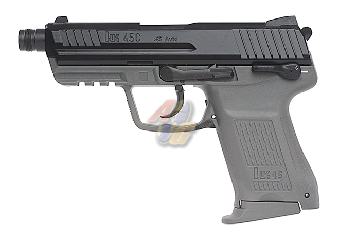 Umarex/ VFC HK45 Compact Tactical GBB Pistol ( Metal Grey/ Asia Edition ) - Click Image to Close