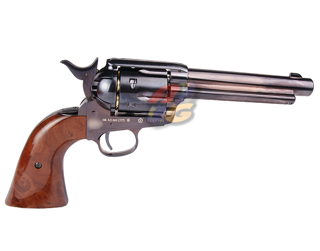 --Out of Stock--Umarex SAA PEACEMAKER Co2 Airsoft Revolver ( Blue Black, Brown/ 6mm ) - Click Image to Close