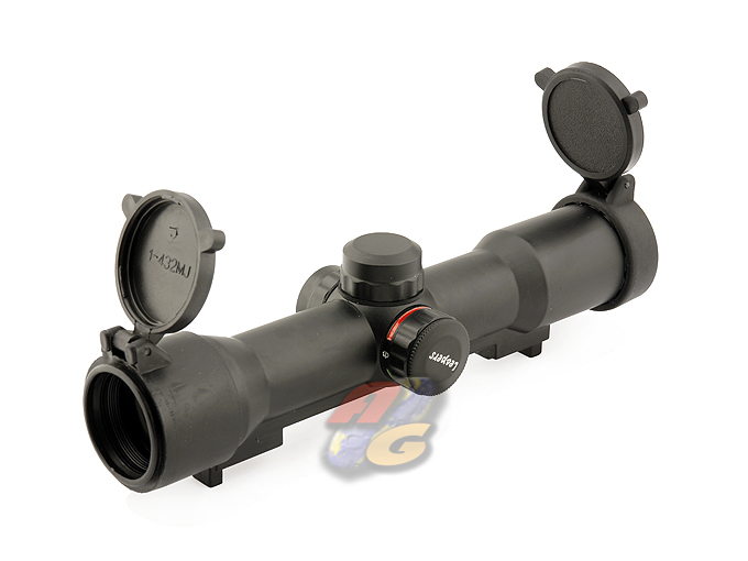 --Out of Stock--UTG 4X28 Red/Green Illuminated Reticle Scope - Click Image to Close