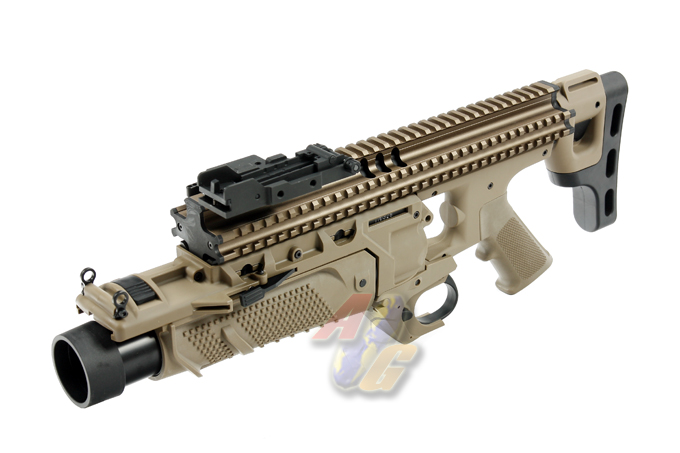 --Out of Stock--VFC MK13 MOD0 Enhanced Grenade Launcher Module (Tan, DX) - Click Image to Close