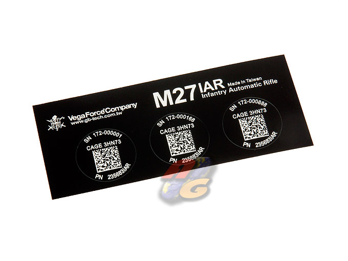 --Out of Stock--VFC M27 Sticker - Click Image to Close