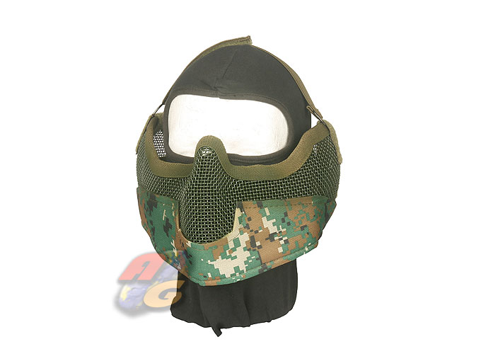 V-Tech Strike Steel Gen 2 Half Face Mask(DWL/ OD) - Click Image to Close
