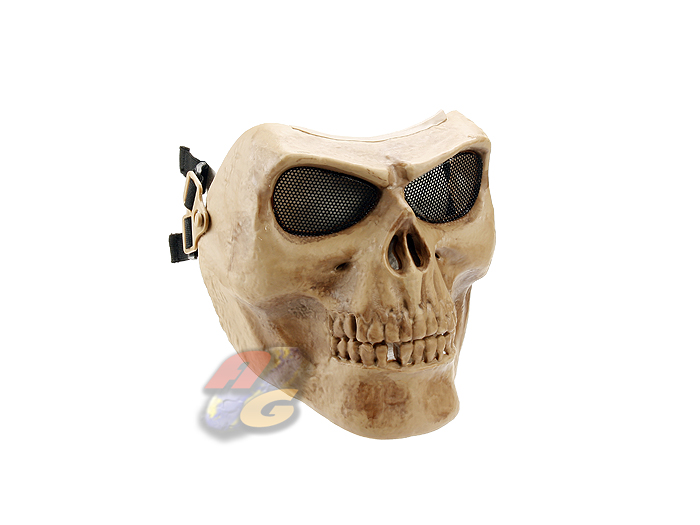 V-Tech Skull Mask (Brown) - Click Image to Close