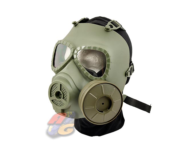V-Tech Toxic Mask Style Fan Airsoft Mask ( OD ) - Click Image to Close