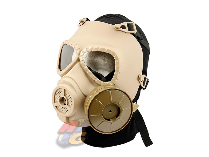 V-Tech Toxic Mask Style Fan Airsoft Mask ( Sand ) - Click Image to Close