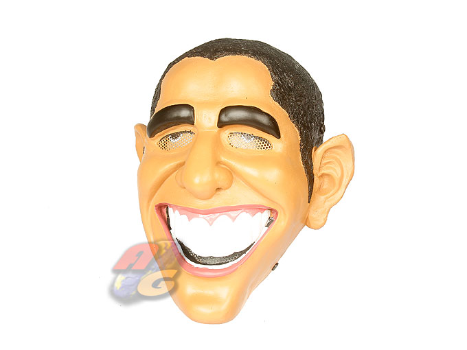 V-Tech Wire Mesh Mask (Happy Obama) - Click Image to Close