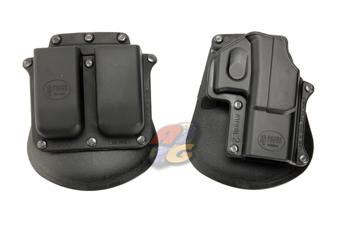 V-Tech Elite Concealed G17 Holster With Magazine Pouch - Click Image to Close