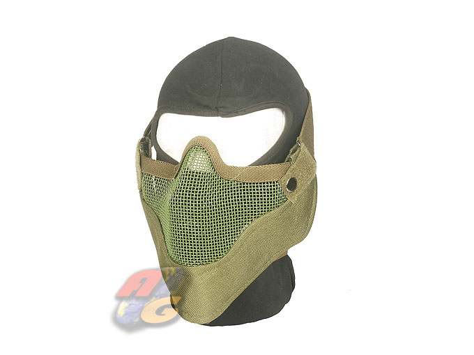 V-Tech V7 4Points/ Steel Half Face Mask(OD) - Click Image to Close